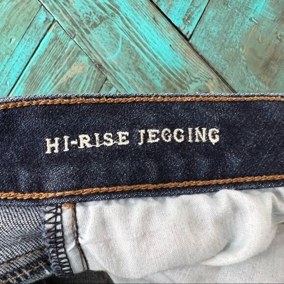 American Eagle Hi Rise Jeggings Size 4 Long - Picture 8 of 10